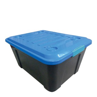 โยชิโมริ กล่องล้อเลื่อนอเนกประสงค์ ฝาล็อก ความจุ 55 ลิตร Yoshimori Multipurpose wheel box with lid, capacity 55 liters