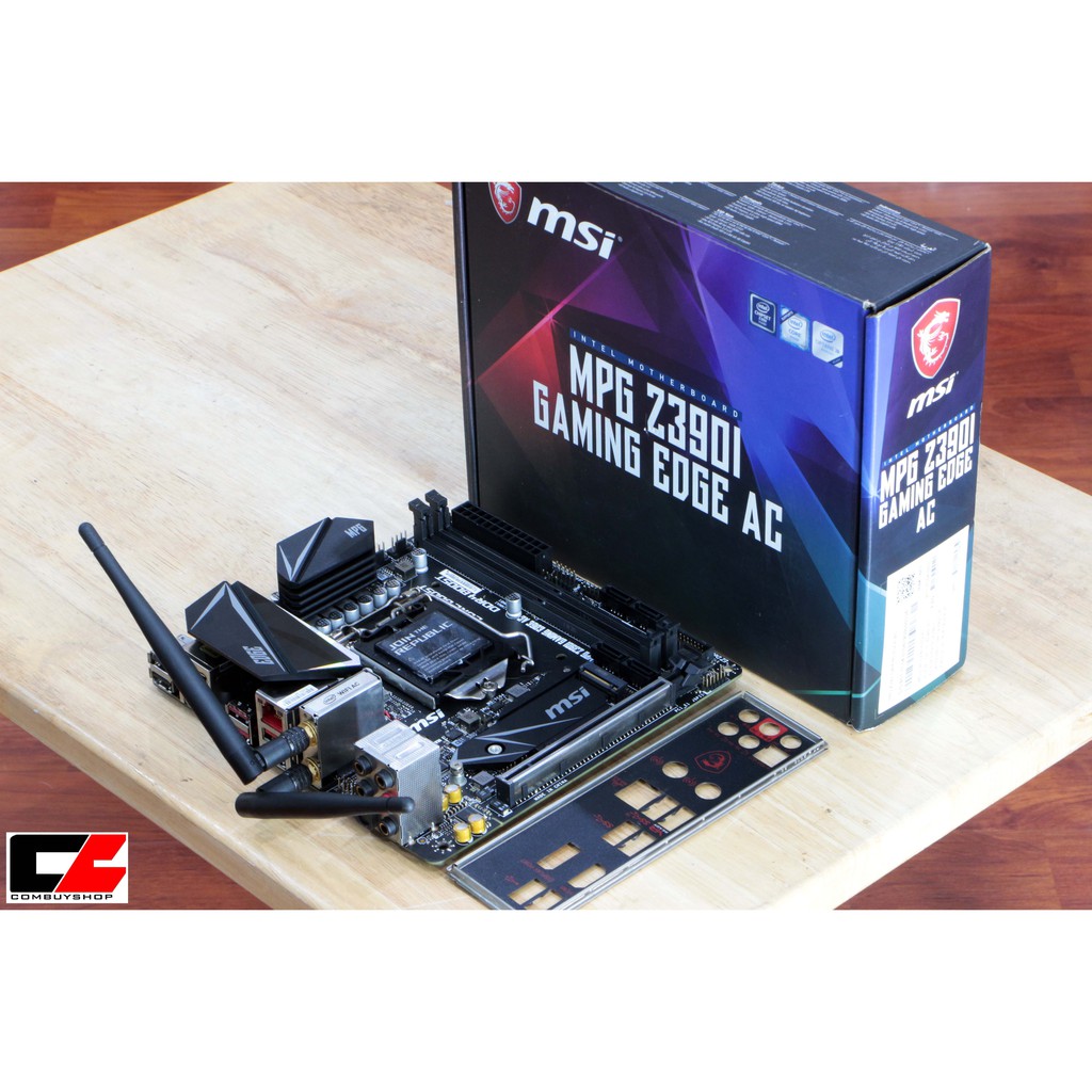 MB MSI MPG Z390i GAMING EDGE AC LGA1151 V2 9TH GEN [ เมนบอร์ดขนาด itx