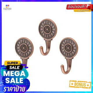 ขอแขวนกลมเหล็กติดเทปกาว SUPERLINE SL11 (1x3)HOOK ROUND IRON TAPE SUPERLINE SL11 (1X3)