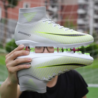 35-45 FG รองเท้าฟุตบอล ใหม่ รองเท้าสตั๊ด  Mercurial Vapor 12