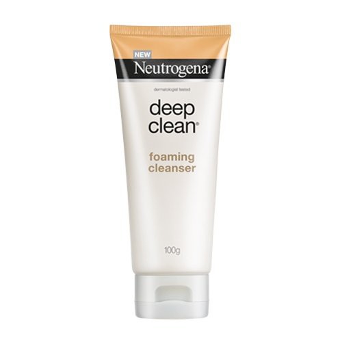Neutrogena® Deep Clean Foaming Cleanser นูโทรจีนา ดีพ คลีน โฟมมิ่ง คลีนเซอร์ ผลิตภัณฑ์ล้างหน้า มี 2 ขนาด