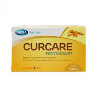 ขมิ้นชัน Curcare Phytosome Mega we care แบบแผง แบ่งขาย