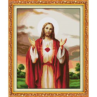 ชุดปักครอสติช พระเยซู พระคริสต์ คริสต์ศาสนา (Jesus Cross stitch kit)