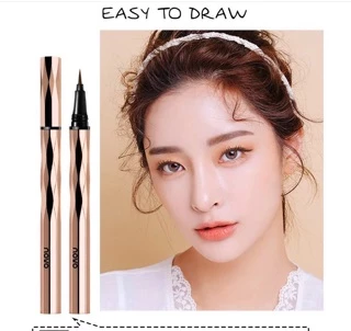 777 (ของแท้/พร้อมส่ง) อายไลน์เนอร์ NOVO zoom in eyes easy to draw eyeliner หัวแปรงเรียวเล็กสุดๆ