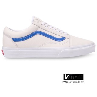 VANS STYLE 36 OG LX LEATHER BLUE TRUE WHITE SNEAKERS สินค้ามีประกันแท้