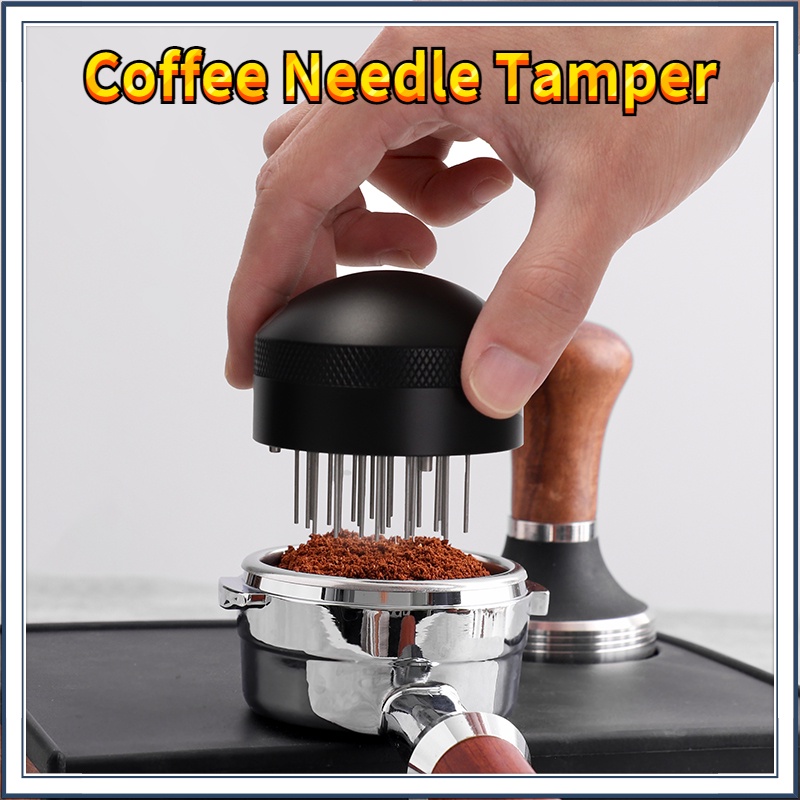 ☕☕☕จัดส่งวันนี้ 51/58มม Coffee Needle Tamper แทมเปอร์เข็ม เกลี่ยผงกาแฟ ช่วยให้ผงกาแฟกระจายตัวทั่ว ไม่เป็นก้อน