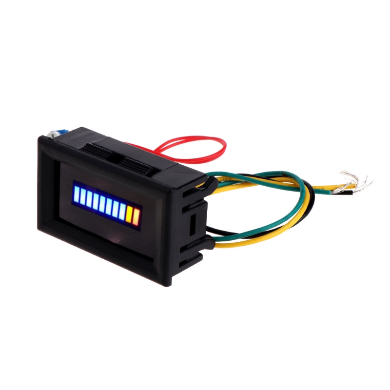 เครื่องวัดระดับน้ํามันเชื้อเพลิงรถจักรยานยนต์ 12v led 65 มม.