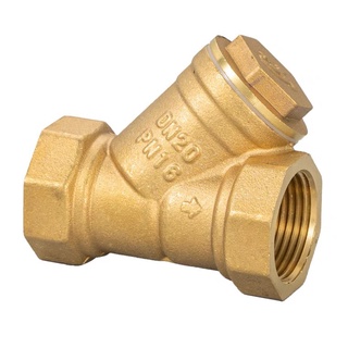 วายสเตรนเนอร์ ทองเหลือง BRASS Y-STRAINER ขนาด 2-4 (Brass Y-Strainer)