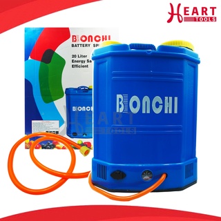 BONCHI ถังพ่นยาแบตเตอรี่ เครื่องพ่นยาแบตเตอรี่ 20ลิตร แบต 12V สามารถพ่นน้ำยาฆ่าเชื้อได้ ถังพ่นยา ไฟฟ้า (20L)