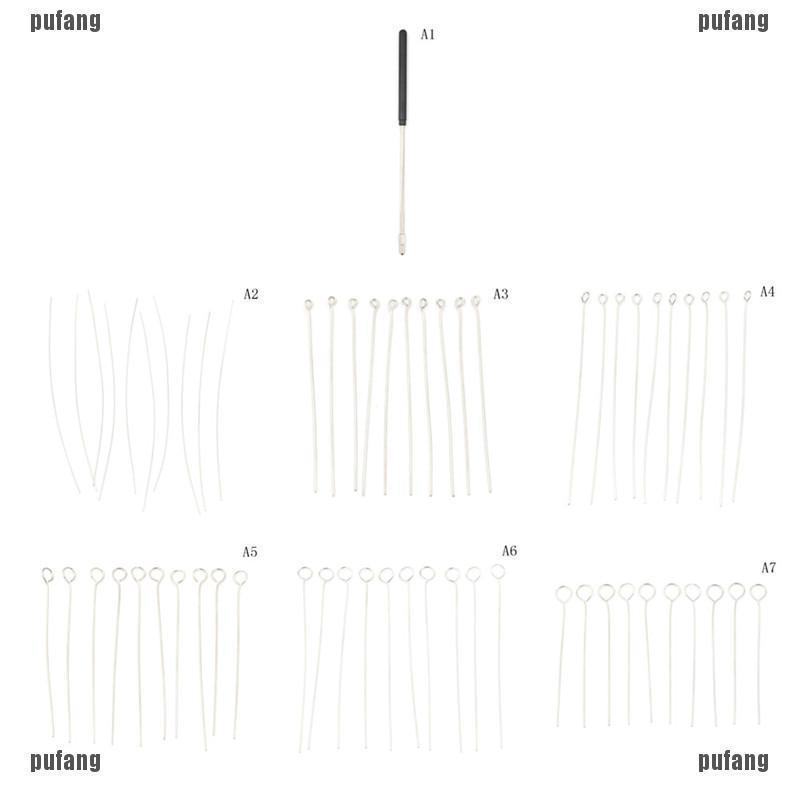 Pf❀ก้านจับ และลวดนิโครม 10 ชิ้น สําหรับไมโครไบโอโลยี