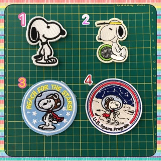 ตัวรีด ติดผ้า snoopy น่ารัก