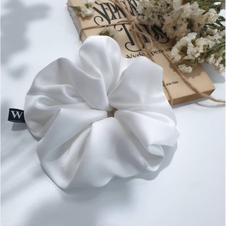 WEEYA Scrunchie ยางรัดผมผ้าซาตินเกรดพรีเมี่ยม