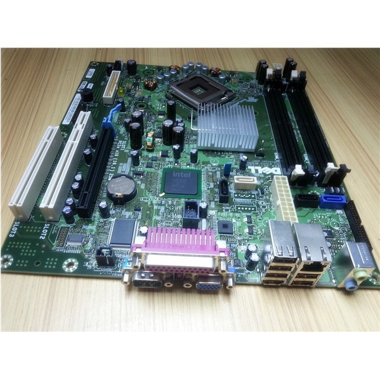 เมนบอร์ดสําหรับ DELL OptiPlex 755DT 755 DT mainboard 0DR845 0U649C 0WX729 ระบบ 100% ทดสอบการทํางานได