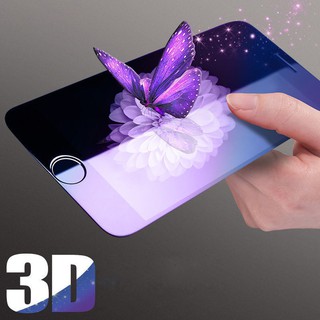 ฟิล์มกระจกนิรภัยกันรอยหน้าจอ บลูเรย์ 3D สําหรับ iPhone