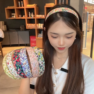 ที่คาดผม ลายดอกไม้ น่ารัก สไตล์เกาหลี สําหรับผู้หญิง