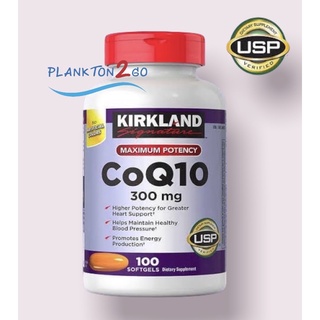 Kirkland CoQ10 300mg 100 เม็ดซอฟเจล EXP 3/2023