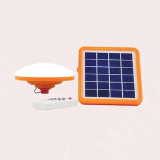 ไฟตลาดนัด แผงลอย LED Solar Light ไฟเต็นท์ไฟร้านก๋วยเตี๋ยว พลังงานแสงอาทิตย์ ขนาด 50 วัตต์ 50W สว่างได้ทั้งคืน
