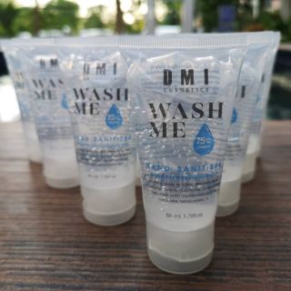 🔥ยอดฮิต!! เจลล้างมือพกพา DMI WASH ME เจลแอลกอฮอลล์ เจลอนามัย แบบไม่ต้องล้างน้ำ ขนาด 50ml. ของใช้ส่วนตัวอื่นๆ ความงามและข