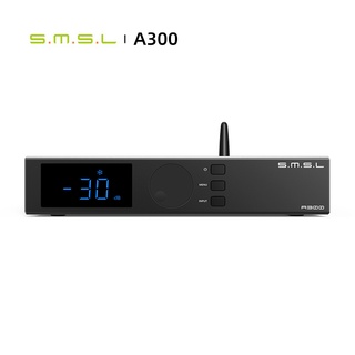 Smsl A300 เครื่องขยายเสียง Hi-res บลูทูธ 5.0 ระบบเสียง 2.1 165W*2 BTL 330W SDB เอฟเฟกต์เสียง ซับวูฟเฟอร์ HIFI