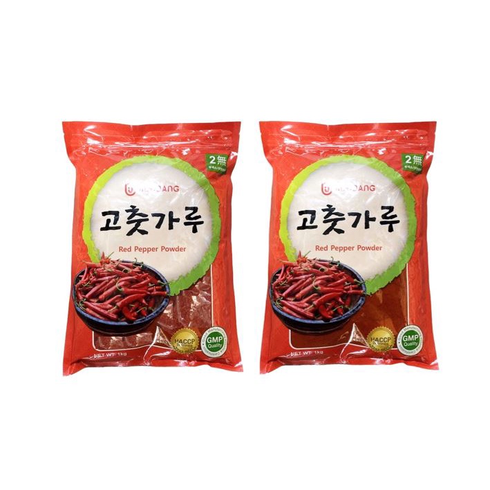 Gochugaru Korean Chili Pepper [1 kg.] :: พริกป่นเกาหลี พริกทำซุป (แบบละเอียด) / พริกทำกิมจิ (แบบหยาบ