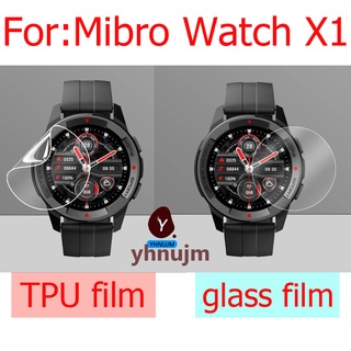 Mibro Watch X1 ฟิล์มกระจก สําหรับ Mibro Smart Watch X1 tpu Smart Watch อุปกรณ์เสริม Mibro X1 Watch tpu ฟิล์ม