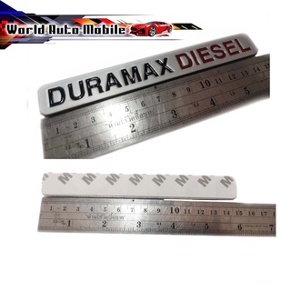 โลโก้ DURAMAX DIESEL LOGO DURAMAX DIESEL โลหะ ชุป ตัวแพง 1ชิ้น ทั่วไป มีบริการเก็บเงินปลายทาง