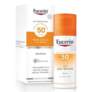 Eucerin Sun Age Repair Serum SPF50 PA++ ยูเซอรีน ซัน เอจ รีแพร์ ซีรั่มกันแดด 50ml.