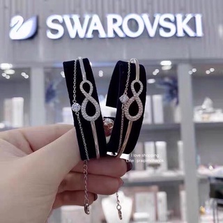 💥Swarovski แท้ 💯กำไล infinity สวยหรู คุณหนูความหมายดี แท้จากช้อป พร้อมใบรับประกัน 2 ปี [เก็บโค้ดส่วนลดหน้าร้าน]