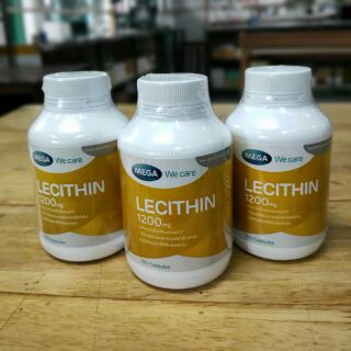 Lecithin(เลซิติน) บำรุงสมองและตับ 100แคปซูล