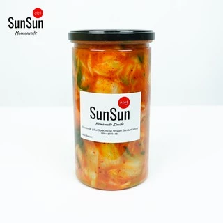 กิมจิโฮมเมด อร่อย!! 800 กรัม SunSun Homemade Kimchi กิมจิผักกาดขาว