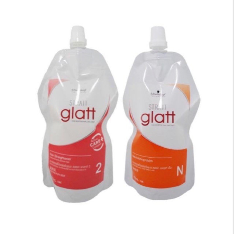 400 มล. น้ำยายืดผม Schwarzkopf Glatt บำรุงผมตรง นุ่มสวย เงางาม
