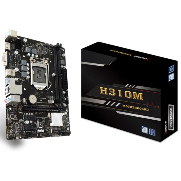 พร้อมส่ง เมนบอร์ด BIOSTAR H310MHP H310 motherboard 1151 pin supports i3-9100f 9400f 9600k รองรับหน่ว