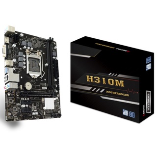 พร้อมส่ง เมนบอร์ด BIOSTAR H310MHP H310 motherboard 1151 pin supports i3-9100f 9400f 9600k รองรับหน่วยความจำ DDR3