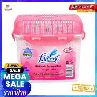 กล่องดูดความชื้น D-600 FARCENT ROSE 660 มล.MOISTURE ABSORBER FARCENT D-600 660ml ROSE