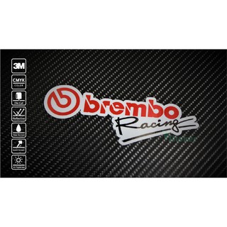 สติ๊กเกอร์ติดรถ Sticker Brembo Racing 173