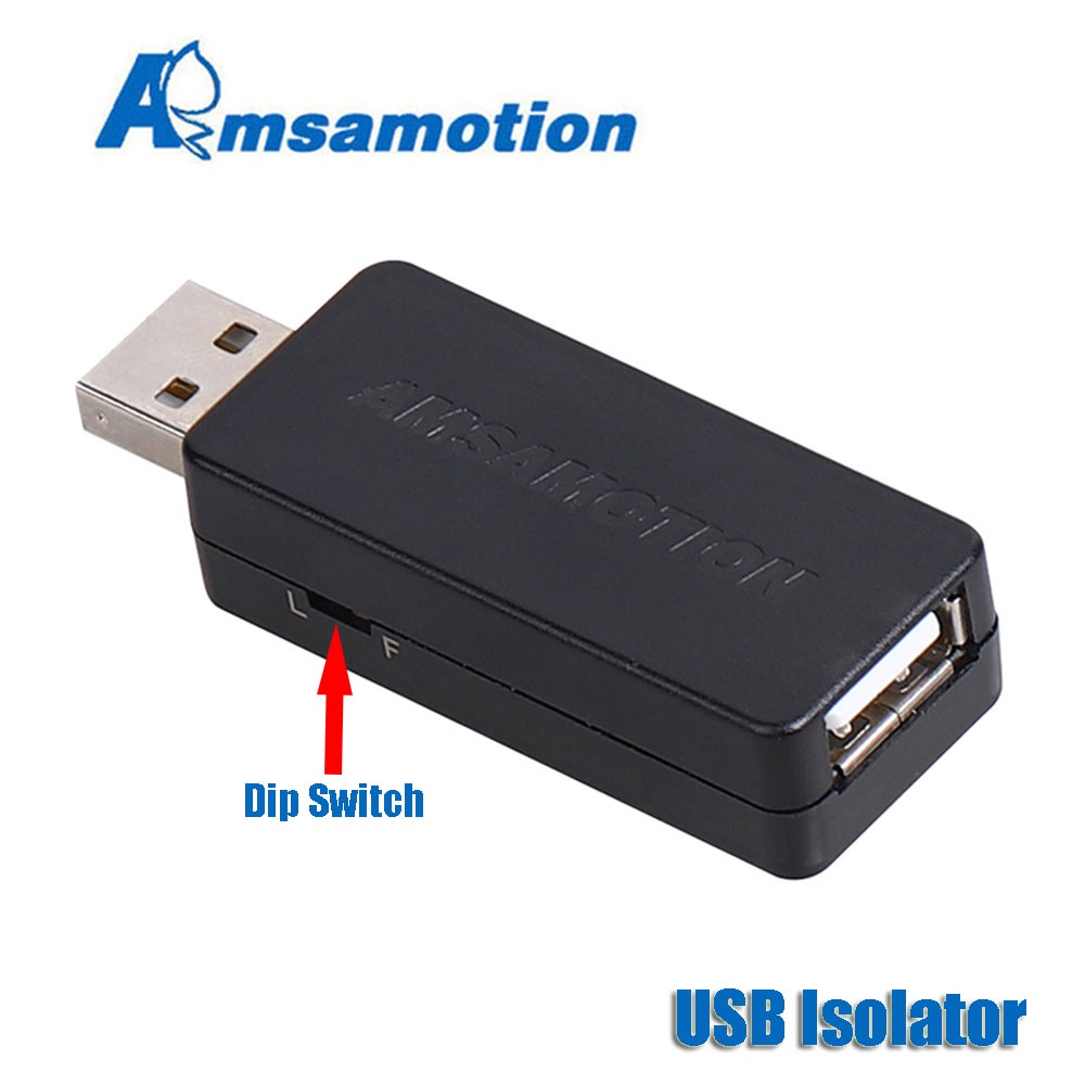 Yth USB to USB Isolator ADUM3160/ADUM4160 เกรดอุตสาหกรรมความเร็วต่ําความเร็วเต็ม 12Mbps ดิจิตอลชายกับหญิง Dip Switch