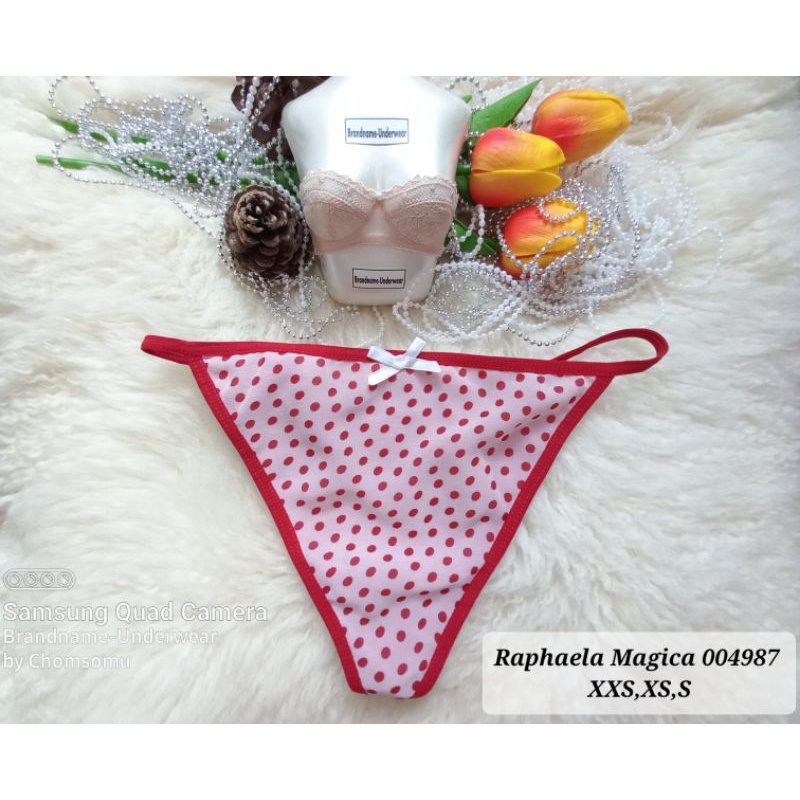 Raphaela Magica Size XXS,XS,S หน้ากว้าง ชุดชั้นใน/กางเกงใน ทรงจีสตริง G-string 004987