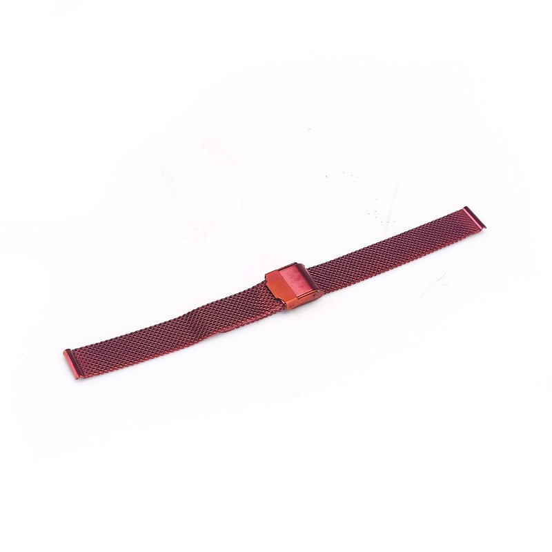 คุณภาพสูง STAINLESS MESH STEEL WATCH STRAP + ฟรีล้อ (หลายขนาด)