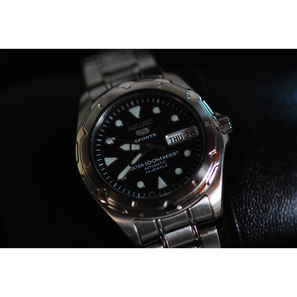 นาฬิกา SEIKO NO 5 Sport 7S36-0624R ใช้น้อยแท้ๆไม่เคยซ่อม Turn จาก Seiko มืองทองไซโก้ประตูน้ำ