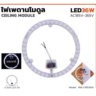 ไฟเพดาน LED โมดูล ขนาด 36w แสงขาว/Daylight ยี่ห้อ BEWON แผงโคมซาลาเปา