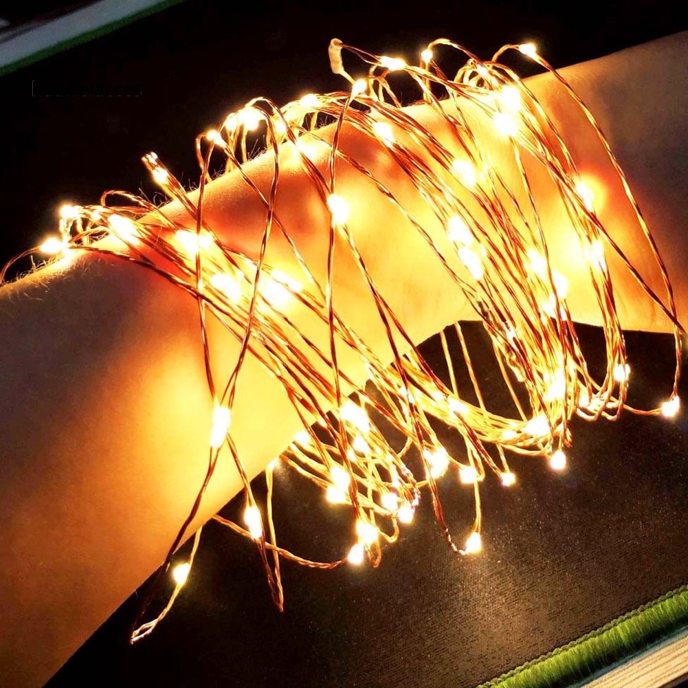 10 Led Battery Power Operated Copper Wire Mini Fairy Lights String Xmas Decor 10 Led Battery Power Operated Copper Wire Mini Fairy Lights String Xmas Decor