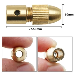 CH06 ชุดหัวจับดอกสว่านจิ๋ว 0.5-3.0 mm สำหรับ มอเตอแกน 2/3/5 มิล DIY เปลี่ยนมอเตอร์เป็นสว่าน