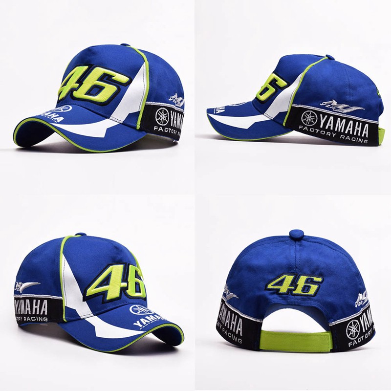 HHDZ VR-46 Digital Yamaha Racing Cap Racing Motorcycle Hat