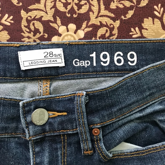 ของแท้‼️เอว28 กางเกงยีนส์GAP ช้อป2000+