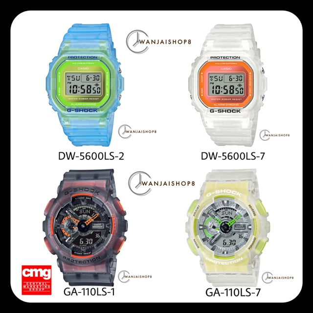 New‼️ G-Shock รุ่นใหม่ล่าสุด DW-5600LS ,GA-110LS ของแท้ 💯% รับประกันศูนย์ CMG 1 ปี