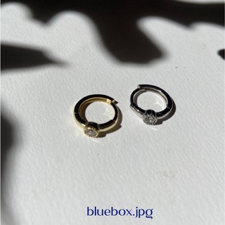 ringing earring gold / silver - Bluebox.jpg