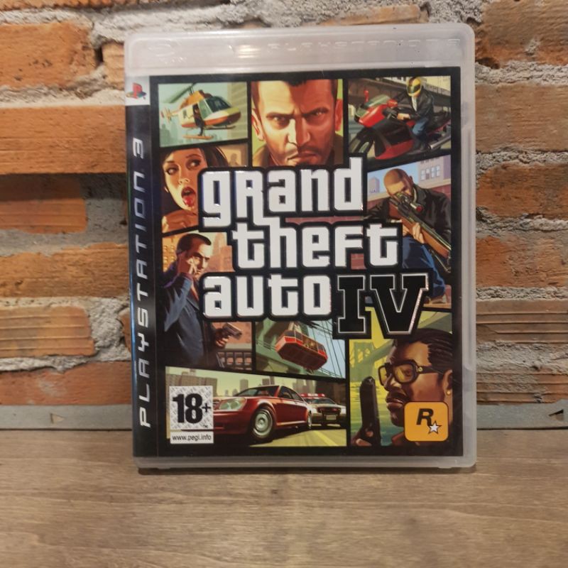 แผ่น PS3 GTA IV (Grand Thert Auto 4)(Zone2) Eng