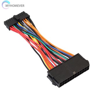 Myhome Atx Psu 24 Pin Female To Mini 24 P ตัวผู้และตัวเมียอุปกรณ์เสริมคอมพิวเตอร์