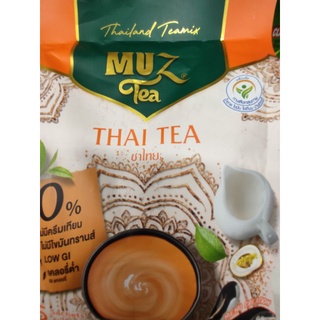 MUZ TEA 3 in 1 - 15 ซอง x 25 กรัม ชามัซ / นมแท้ๆ / ชานมปรุงสำเร็จชนิดผง