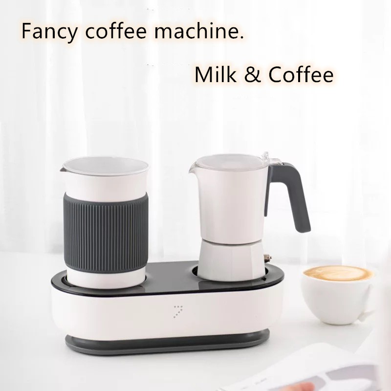 เครื่องชงกาแฟไฟฟ้าอัตโนมัติ ชง&amp;ทำฟองนม Fancy Coffee Machine. สินค้าพร้อมส่ง